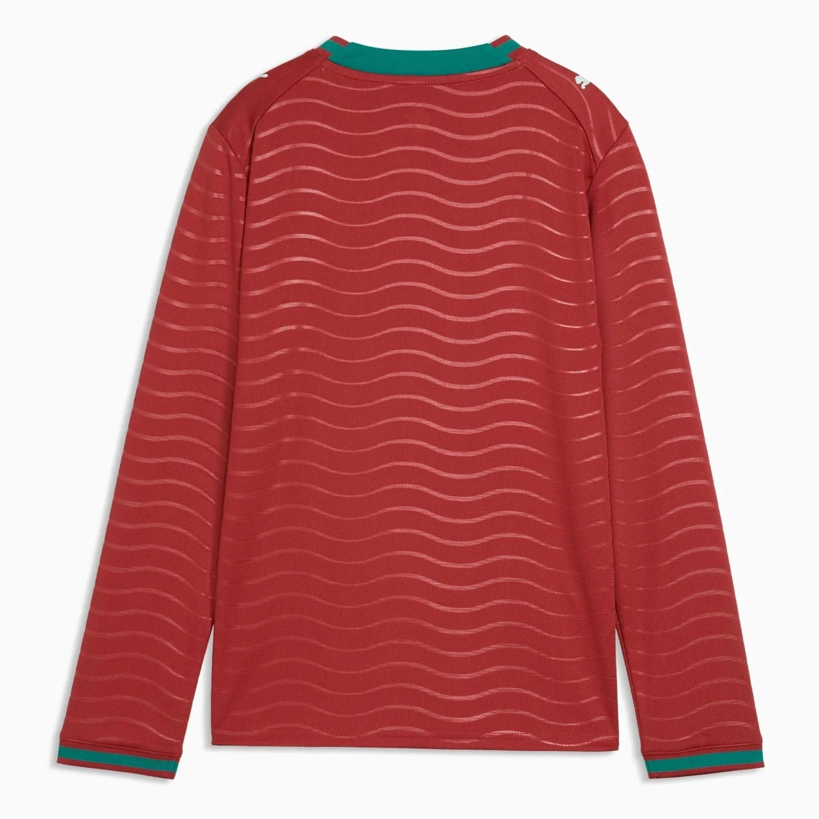 Puma 2026 Portugal Youth Stadium Home Long-Sleeve Jersey 2