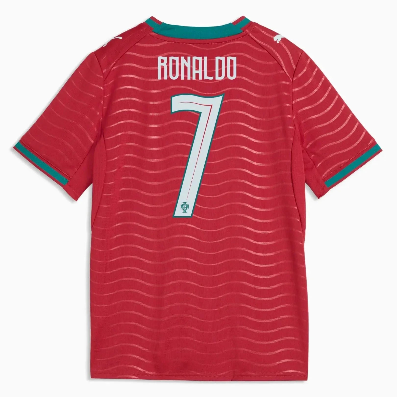 Puma 2026 Portugal Youth Stadium Home Ronaldo #7 Soccer Jersey 1