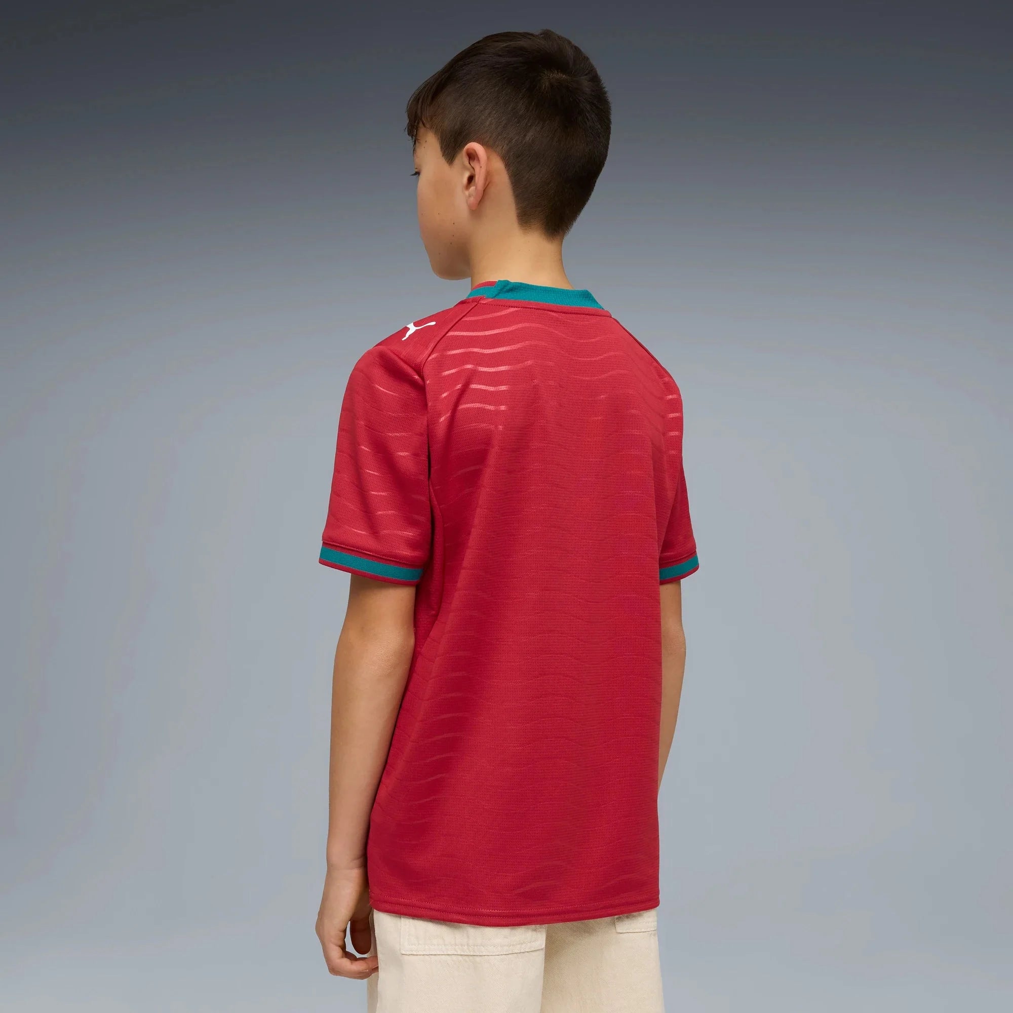 Puma 2026 Portugal Youth Stadium Home Soccer Jersey 4