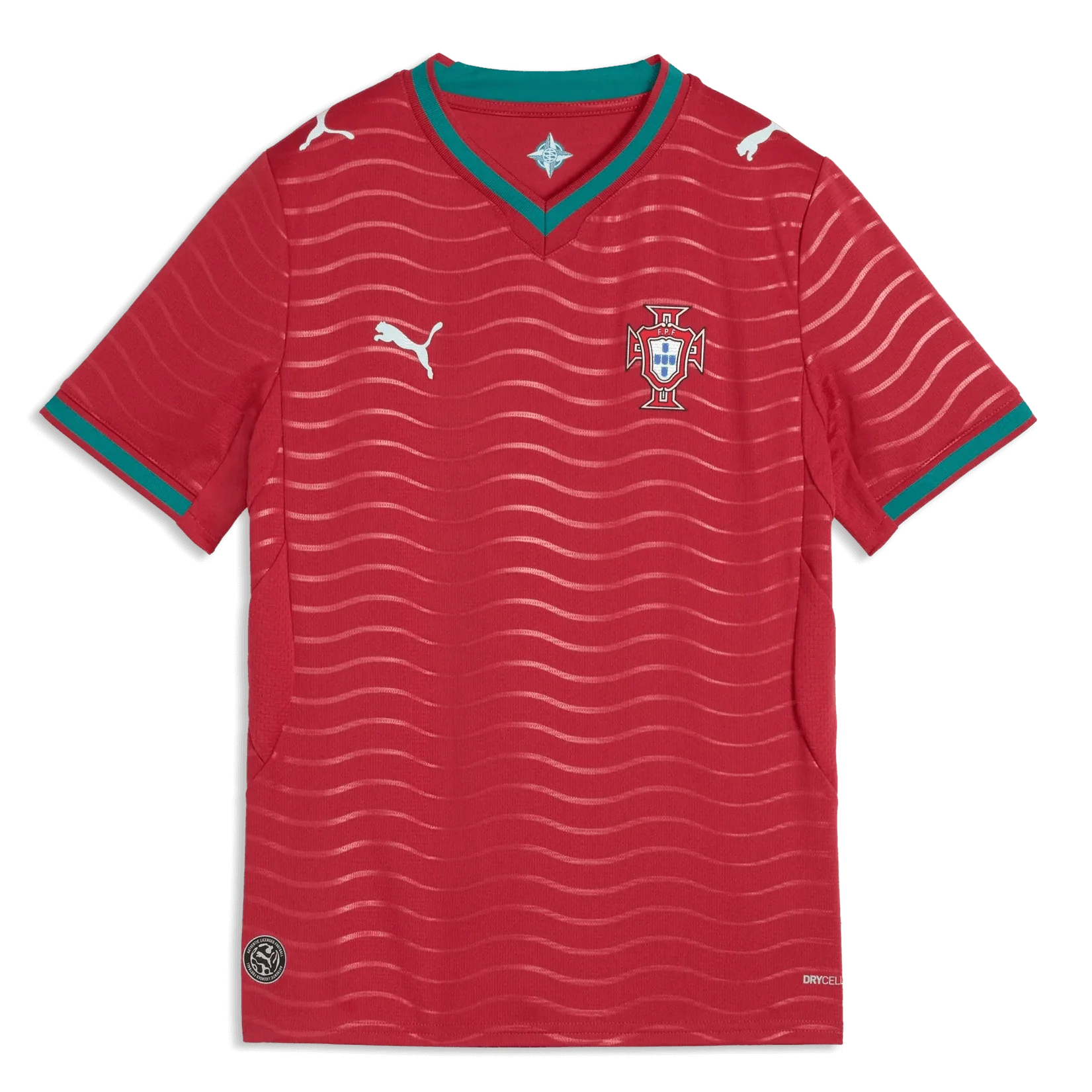 Puma 2026 Portugal Youth Stadium Home Soccer Jersey 1