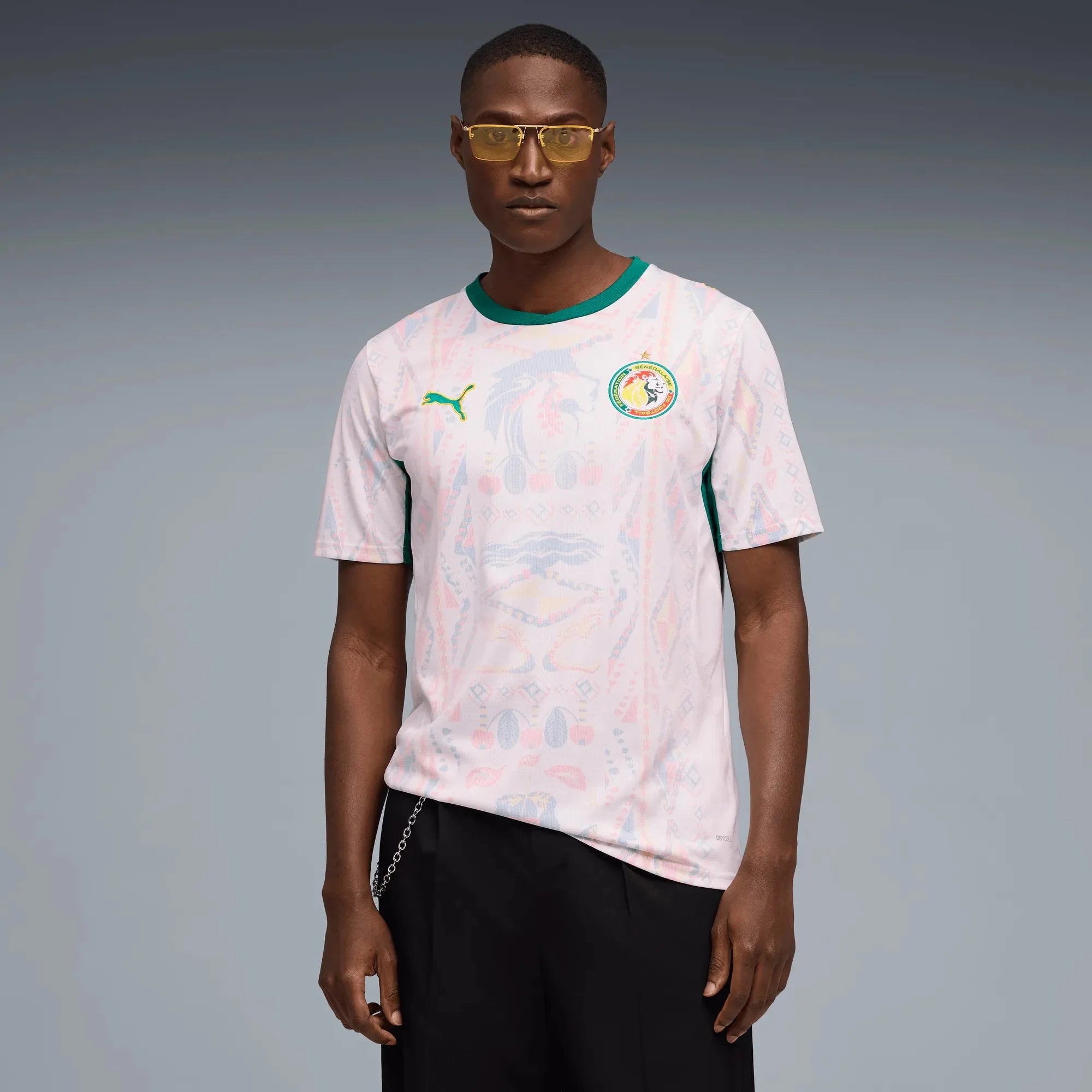 Puma 2026 Senegal Men's Stadium Home Soccer Jersey 3