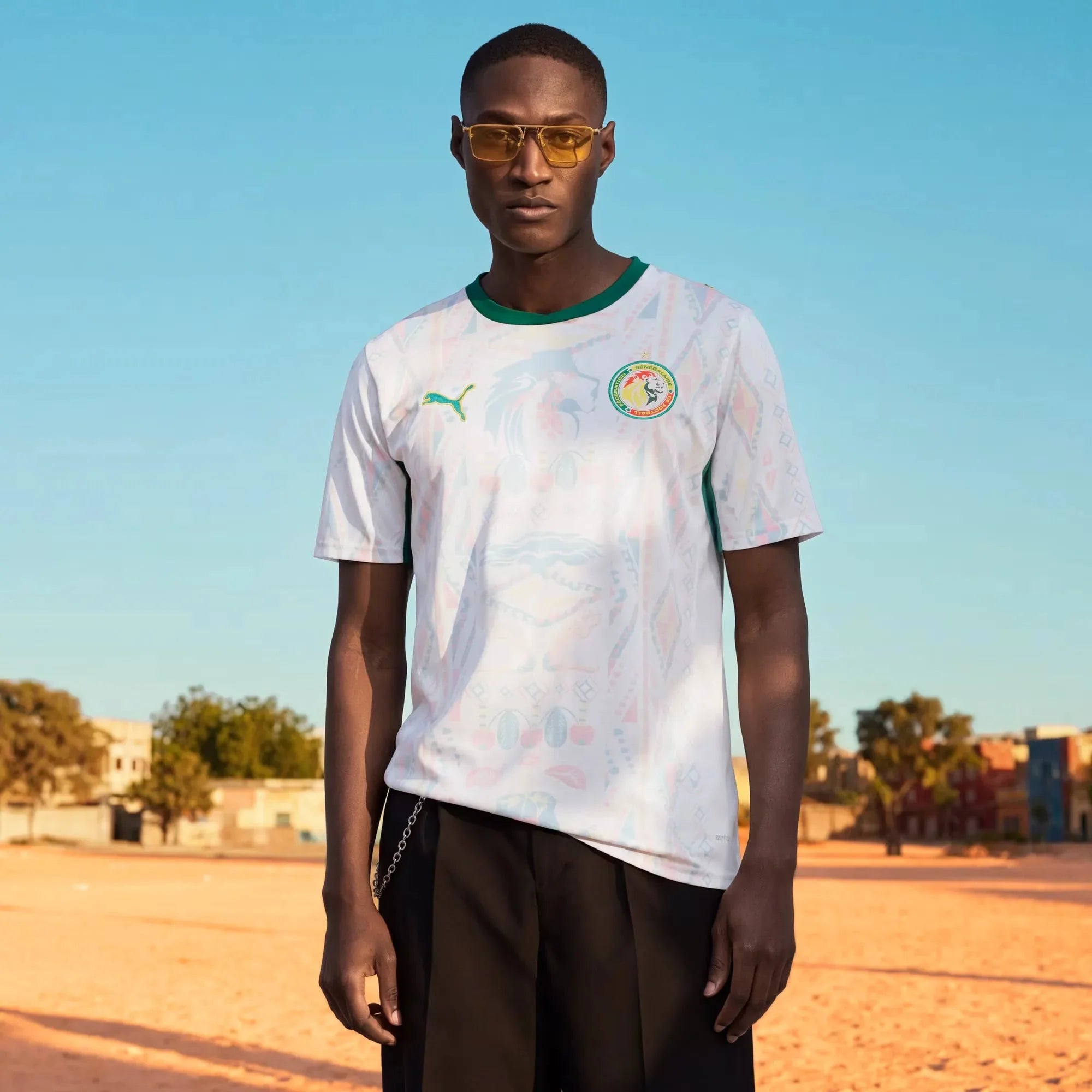 Puma 2026 Senegal Men's Stadium Home Soccer Jersey 7