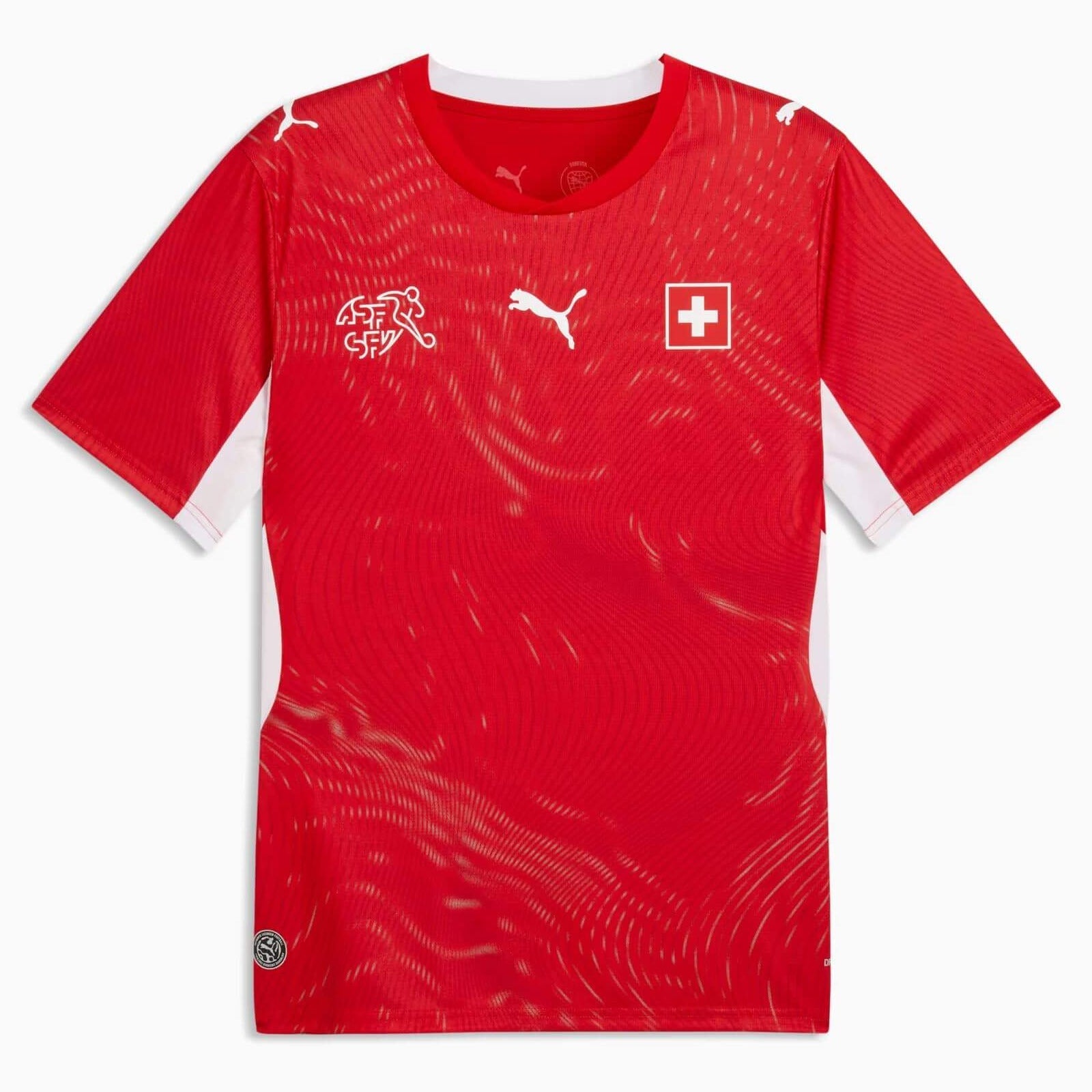 Puma 2026 Switzerland Men's Stadium Home Soccer Jersey 1