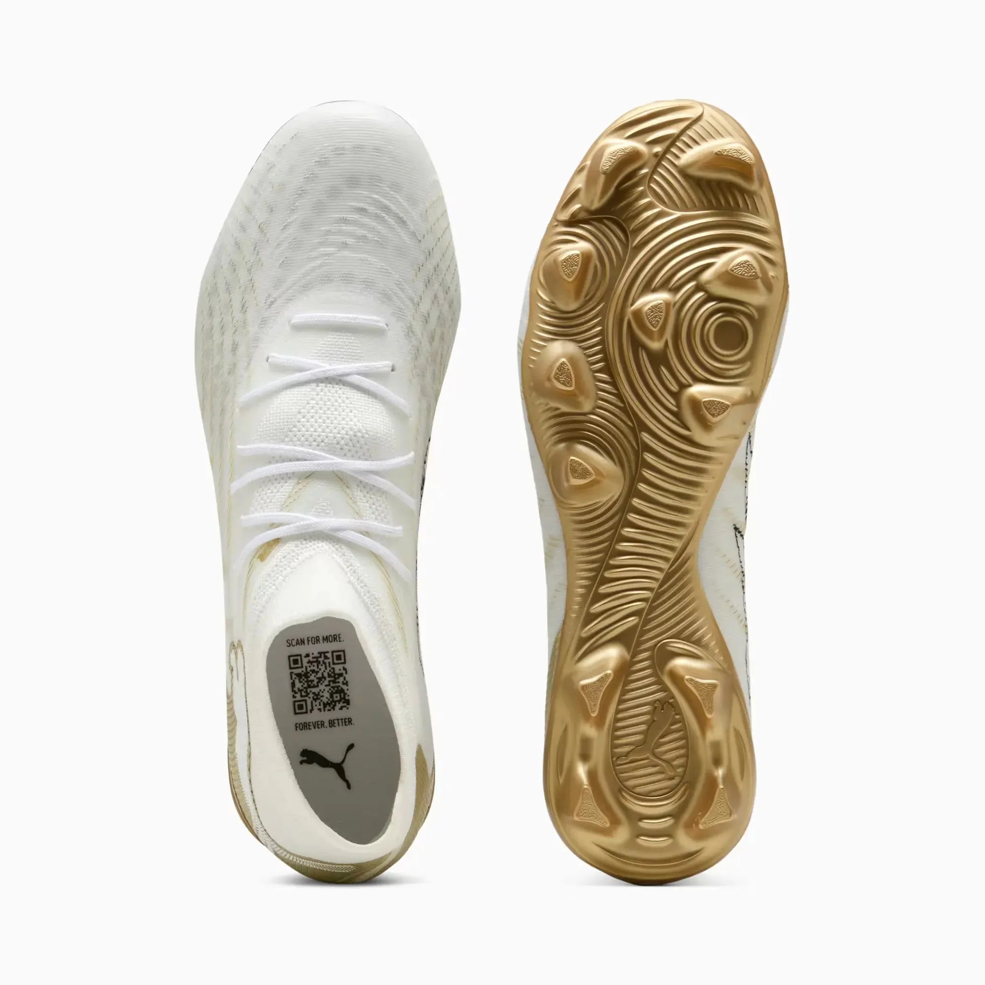 Puma Future 9 Match Firm/Artificial Ground Soccer Cleats - Whiteout Pack (SP26) 4
