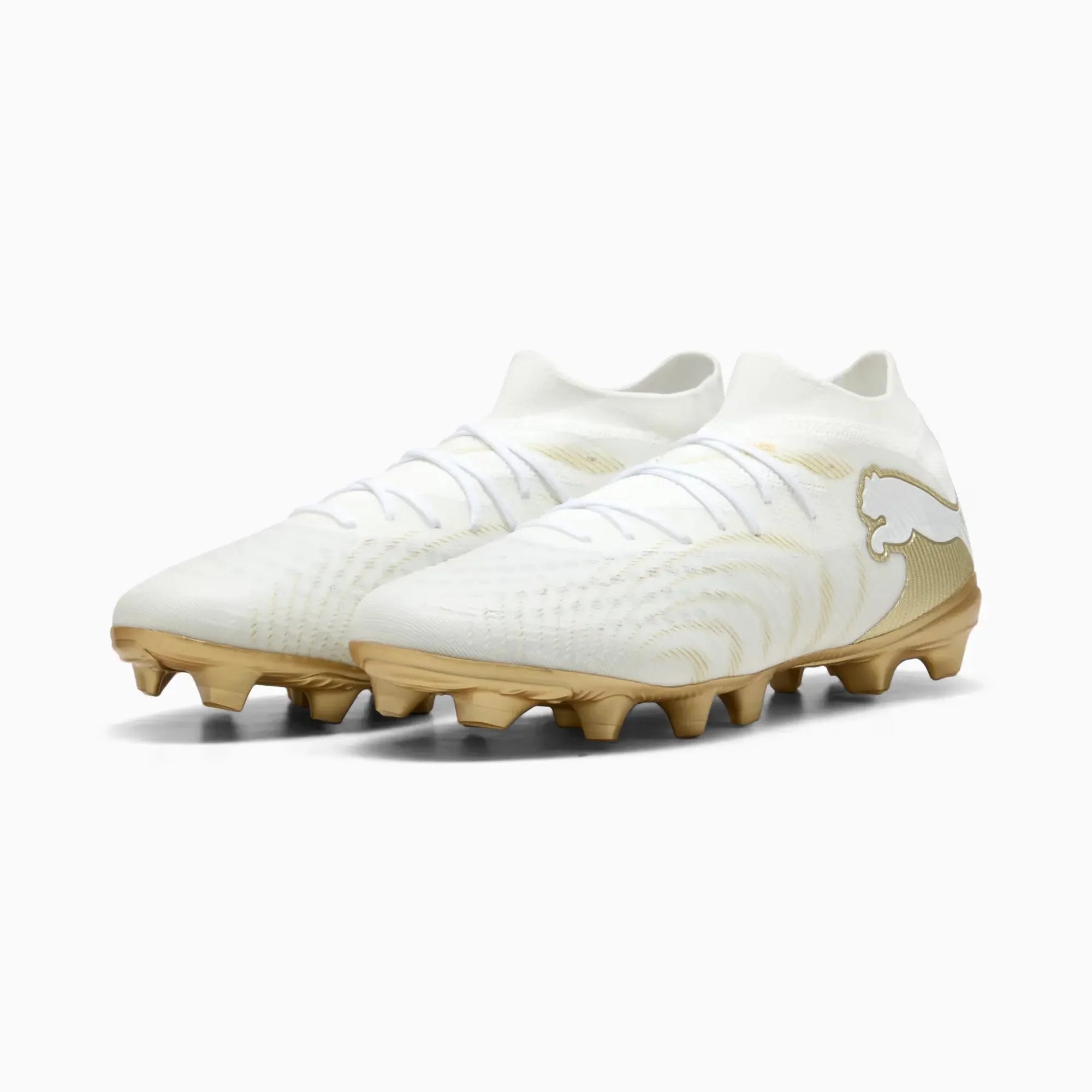 Puma Future 9 Match Firm/Artificial Ground Soccer Cleats - Whiteout Pack (SP26) 3