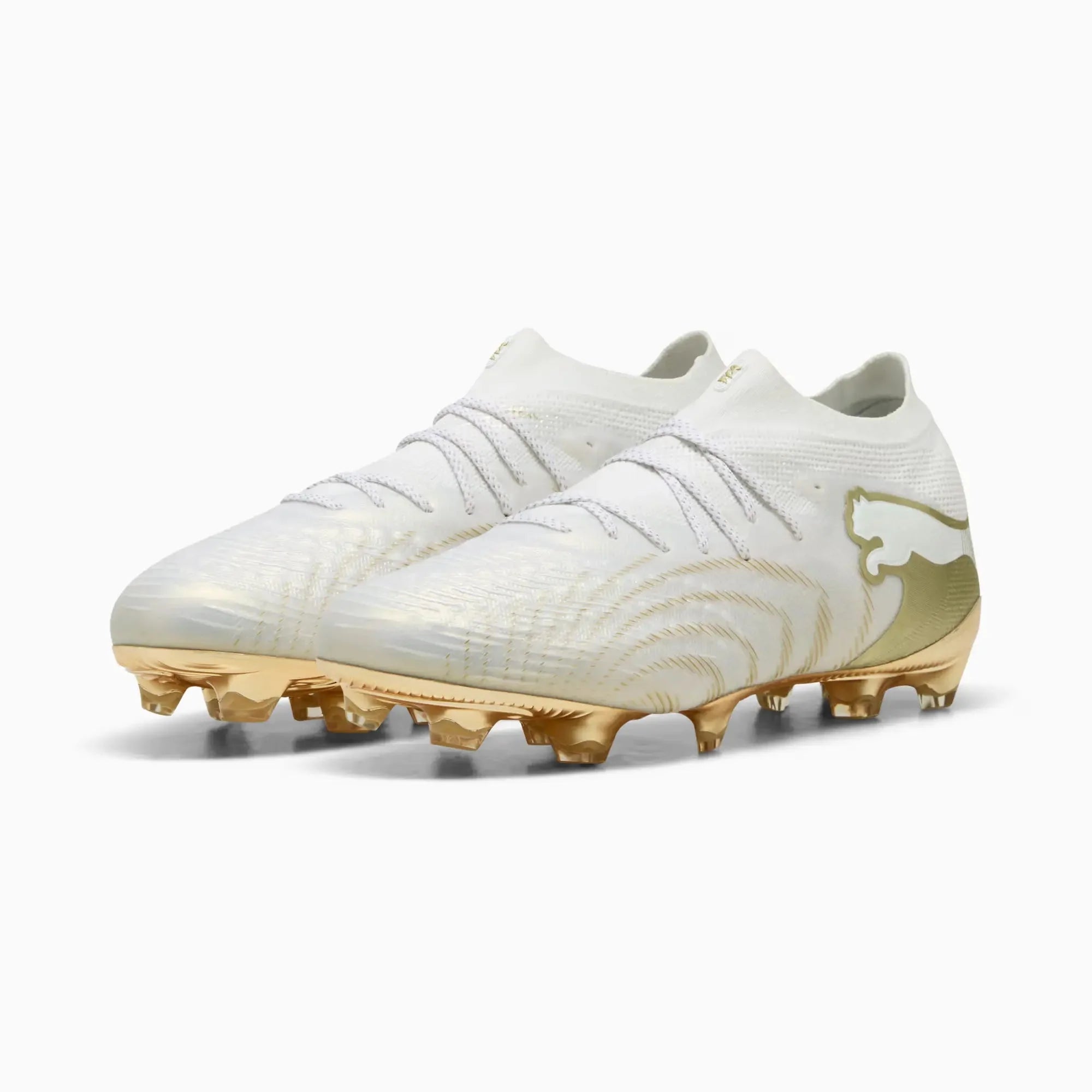 Puma Future 9 Ultimate Firm Ground Soccer Cleats - Whiteout Pack (SP26) 3