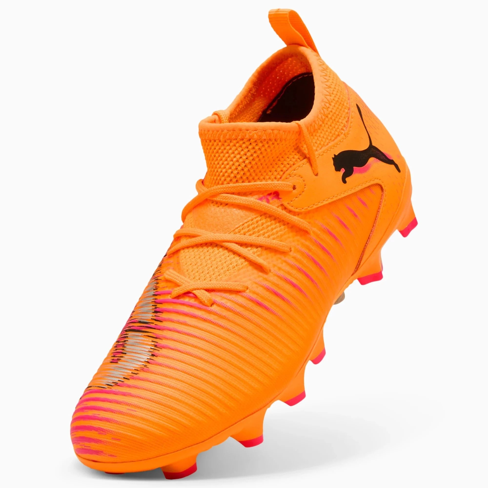 Puma Junior Future 8 Match Firm/Artificial Ground Soccer Cleats - Hot Pursuit Pack (FA25) 5