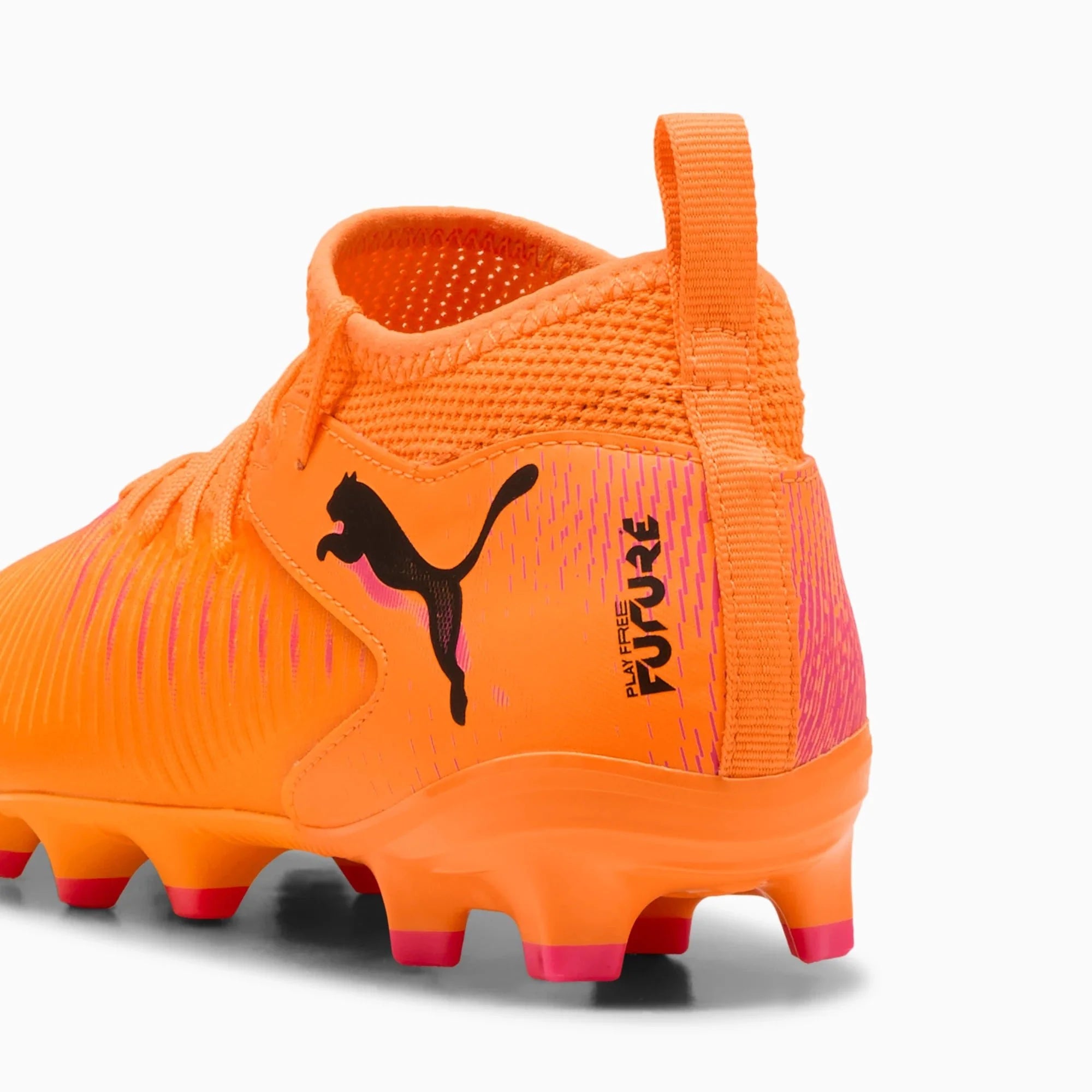 Puma Junior Future 8 Match Firm/Artificial Ground Soccer Cleats - Hot Pursuit Pack (FA25) 6