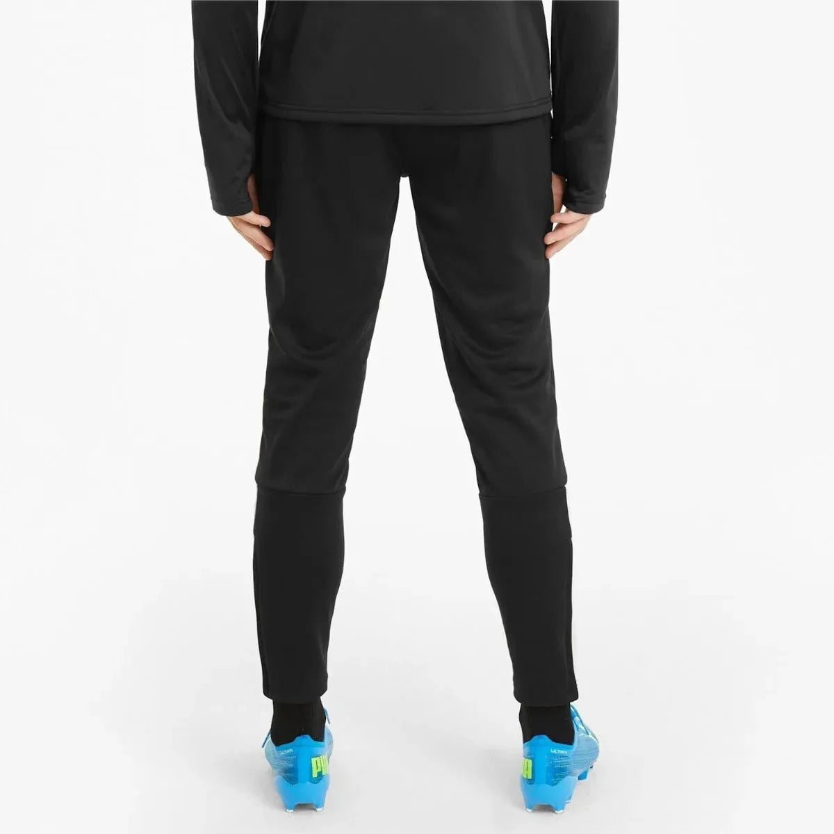 Puma Team Liga Training Pants - Black-White 4