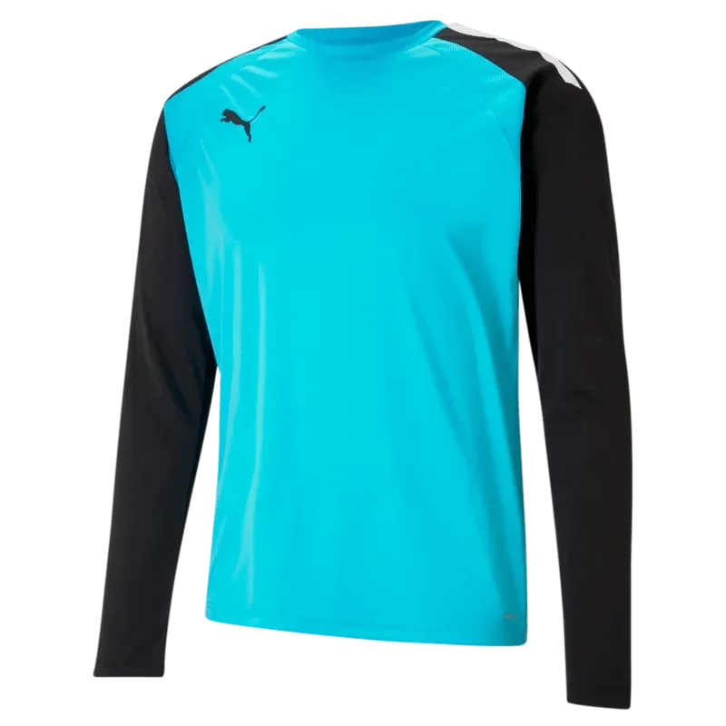 Puma Team Pacer Goalkeeper Youth Long Sleeve Jersey - Blue-Black 1