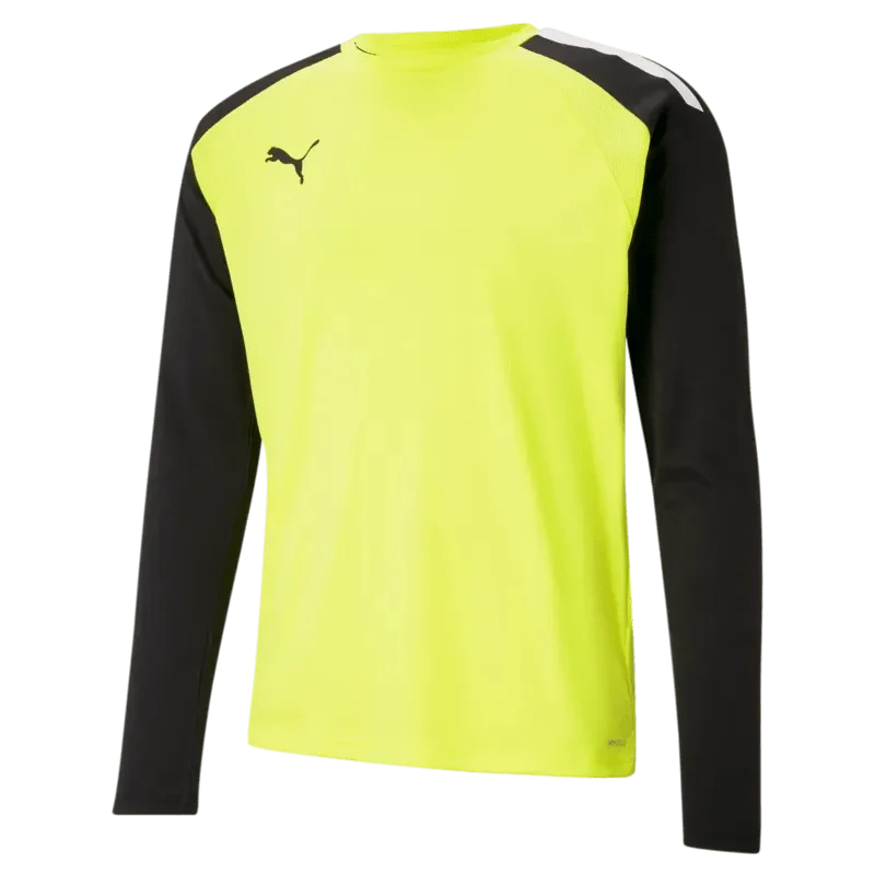 Puma  Team Pacer Goalkeeper Youth Long Sleeve Jersey - Yellow-Black 1