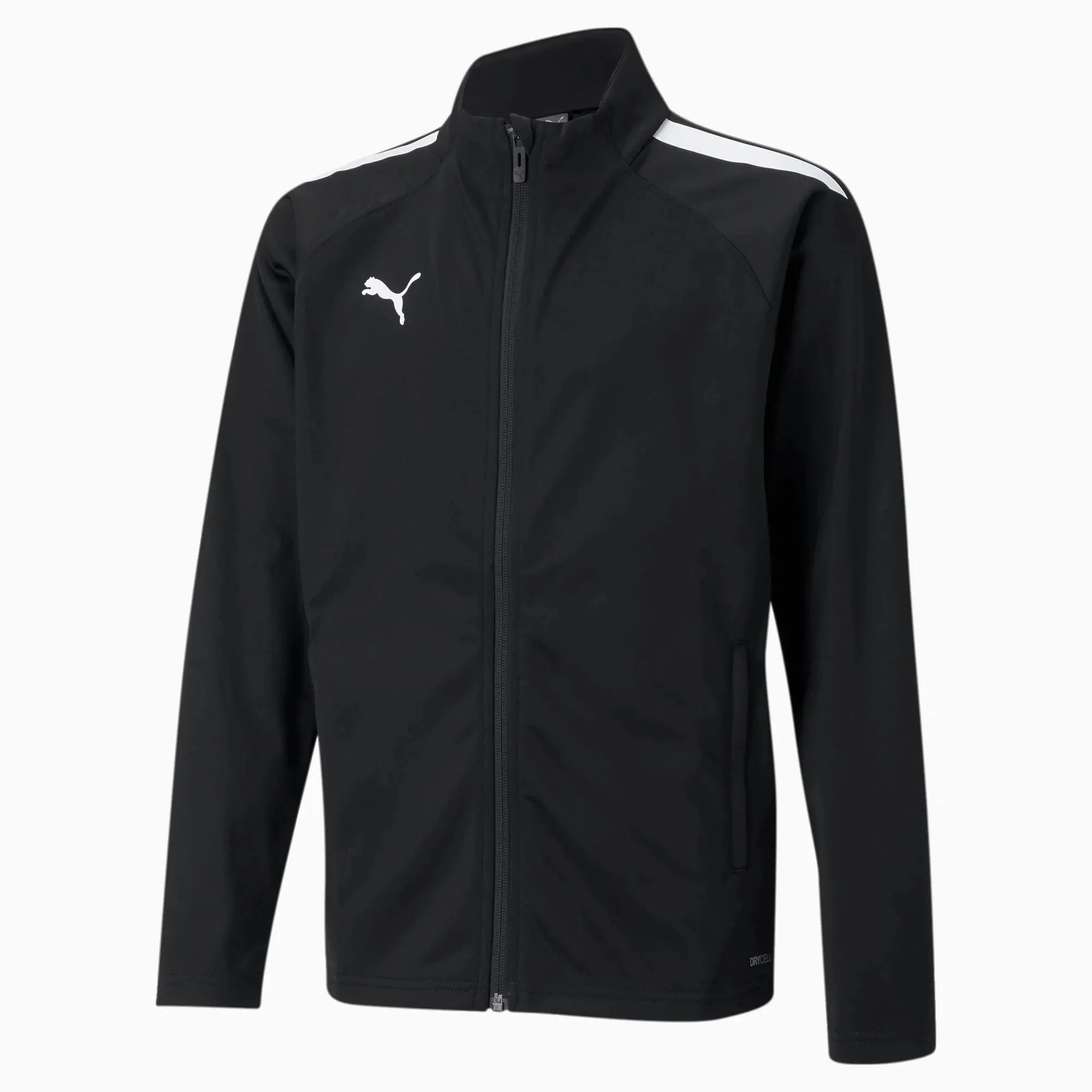 Puma TeamLiga Training jacket Jr - Black - White 1