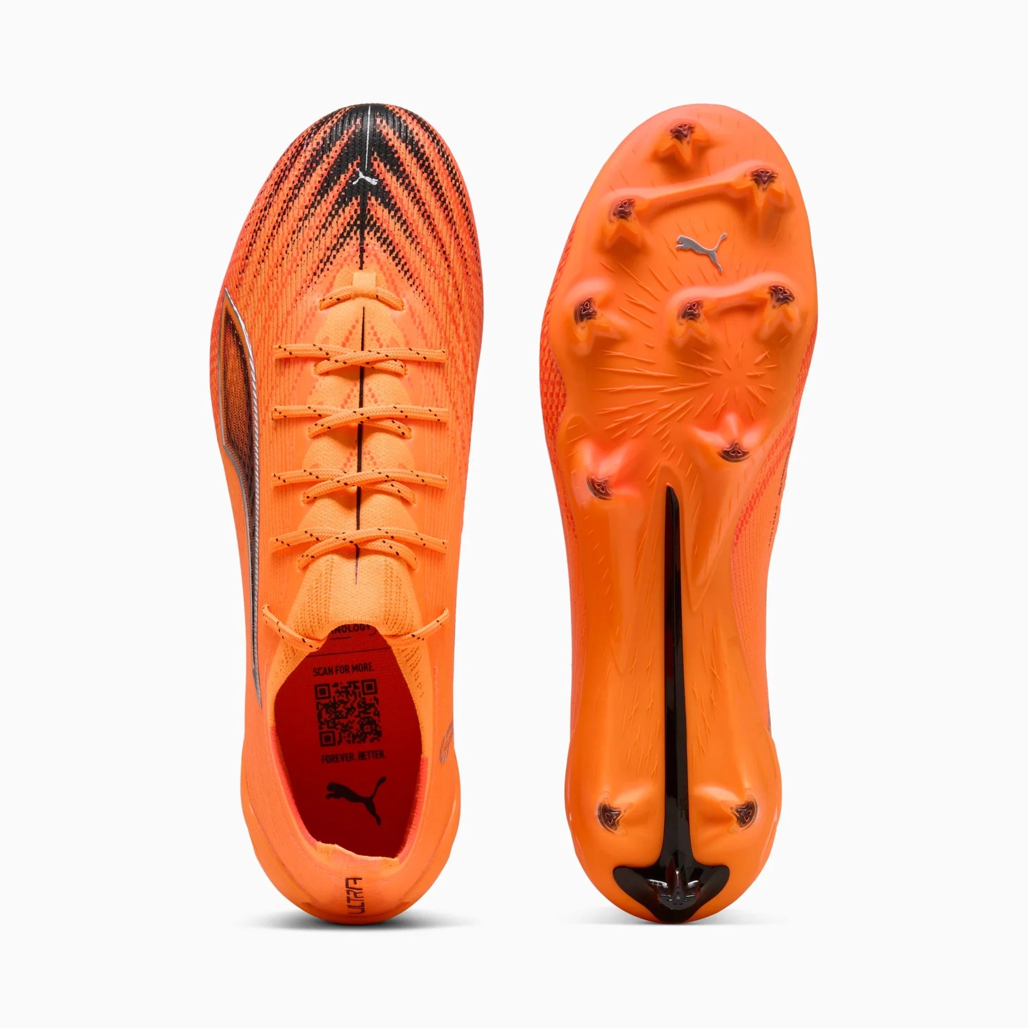 Puma Ultra 6 Ultimate Firm Ground Soccer Cleats - Hot Pursuit Pack (FA25) 4
