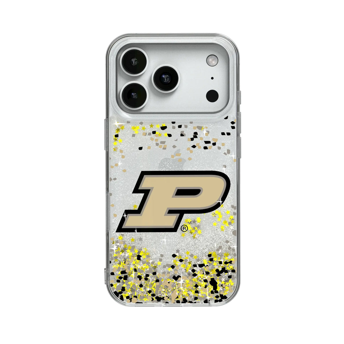 Purdue University Boilermakers Confetti Glitter Phone Case 19