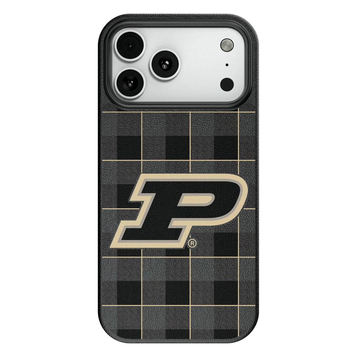 Purdue University Boilermakers Plaid MagSafe Compatible Phone Case for Apple iPhone 7