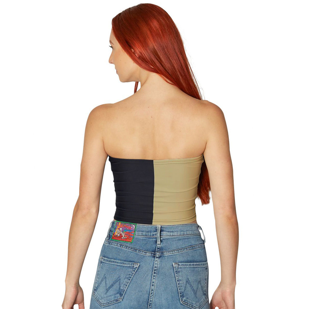 Purdue Two Tone Tube Top | lojobands