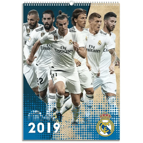 Real Madrid 2019 Calendar 1