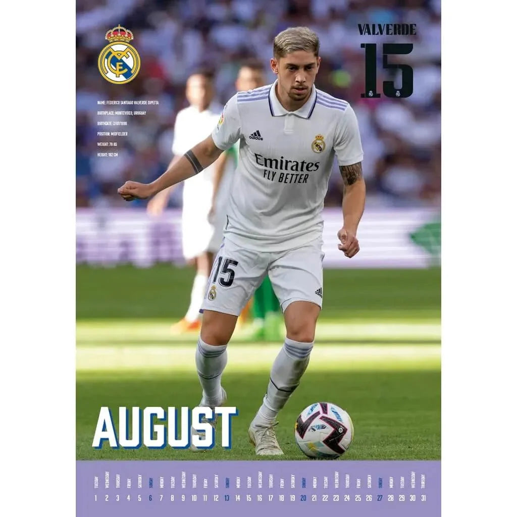 Real Madrid 2023 Official Calendar 2