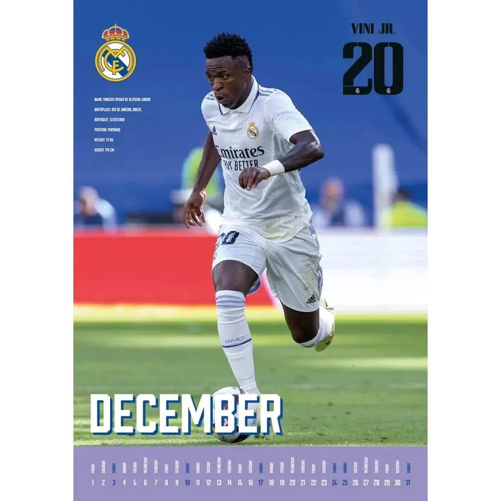Real Madrid 2023 Official Calendar 3
