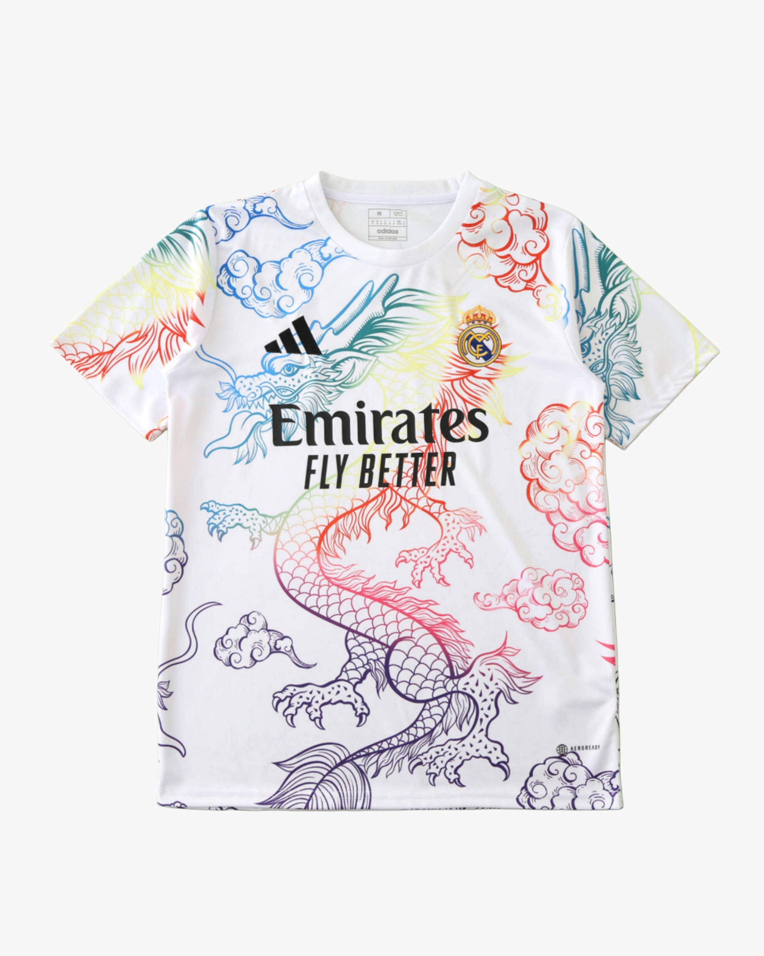 Adidas Real Madrid x Rainbow Dragón Blanco Premium Kit 1