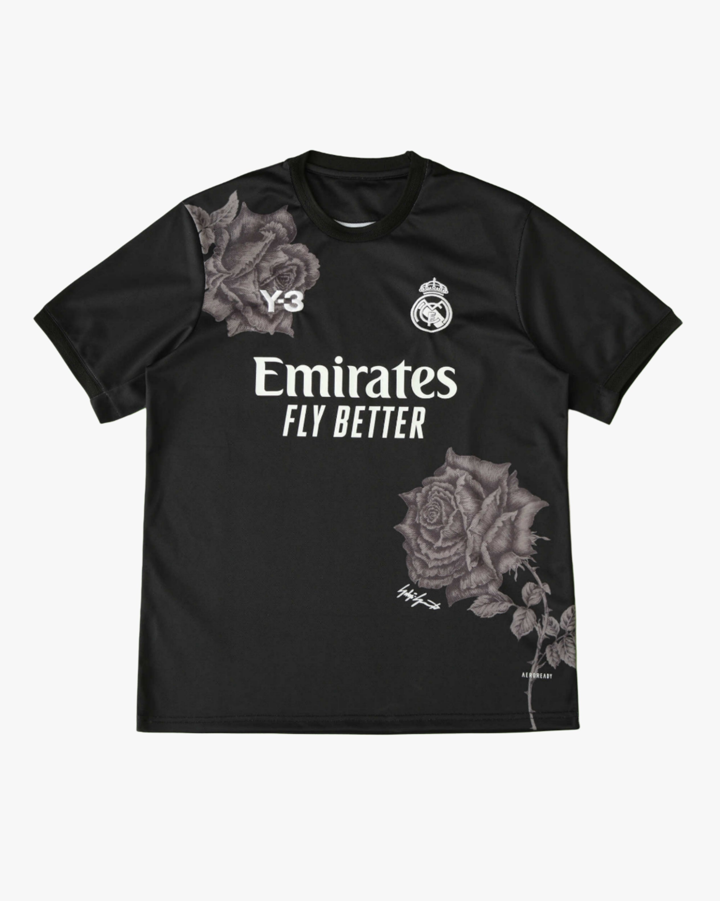 Adidas Real Madrid x Y3 Black Premium Kit 1