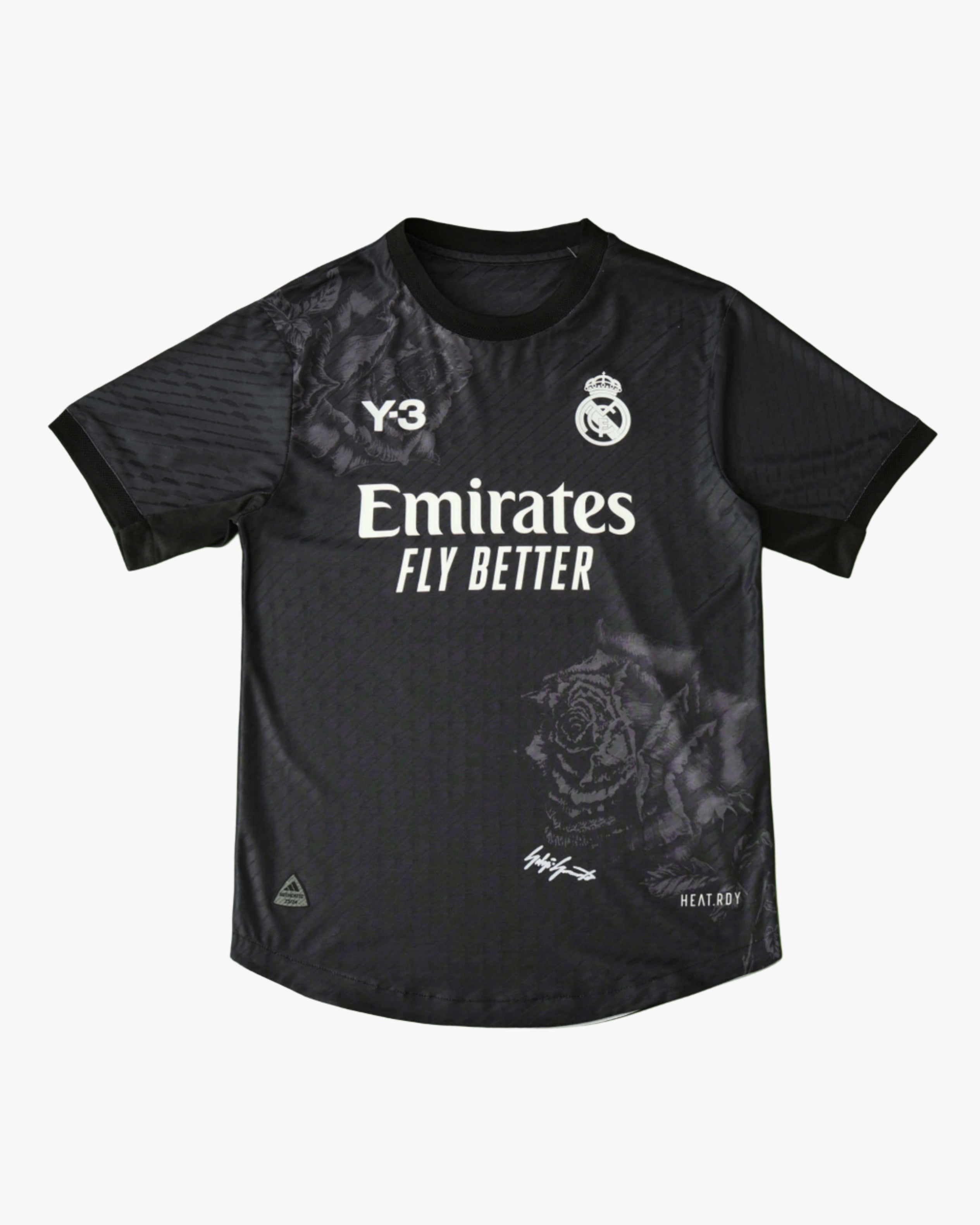 Adidas Real Madrid x Y3 Black Premium Kit 1