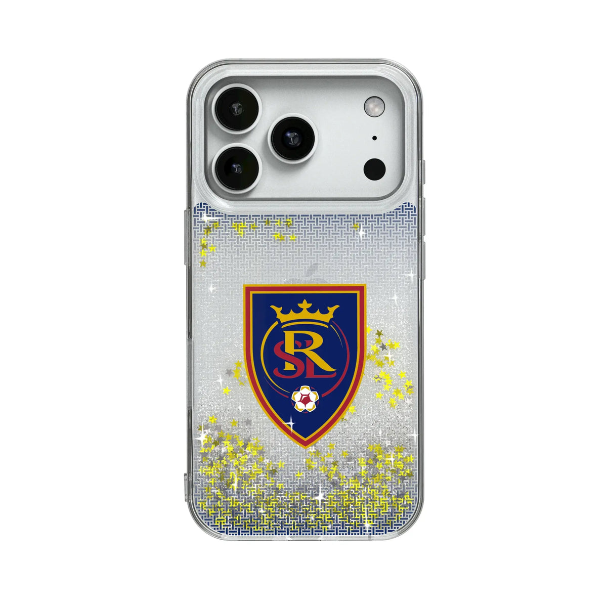 Real Salt Lake   Linen Glitter Phone Case 18