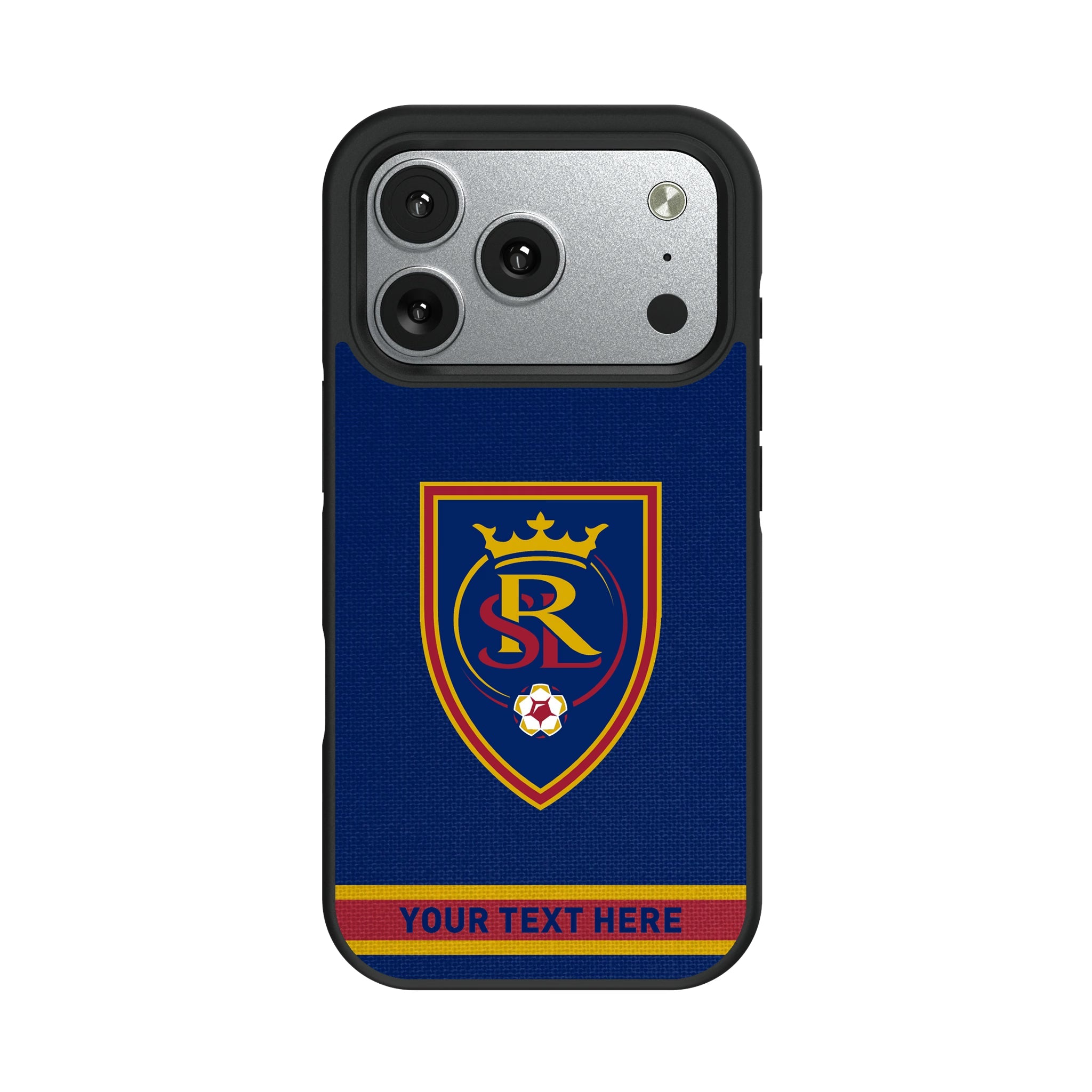 Real Salt Lake Personalized Stripe Bump Phone Case for Apple iPhone 11