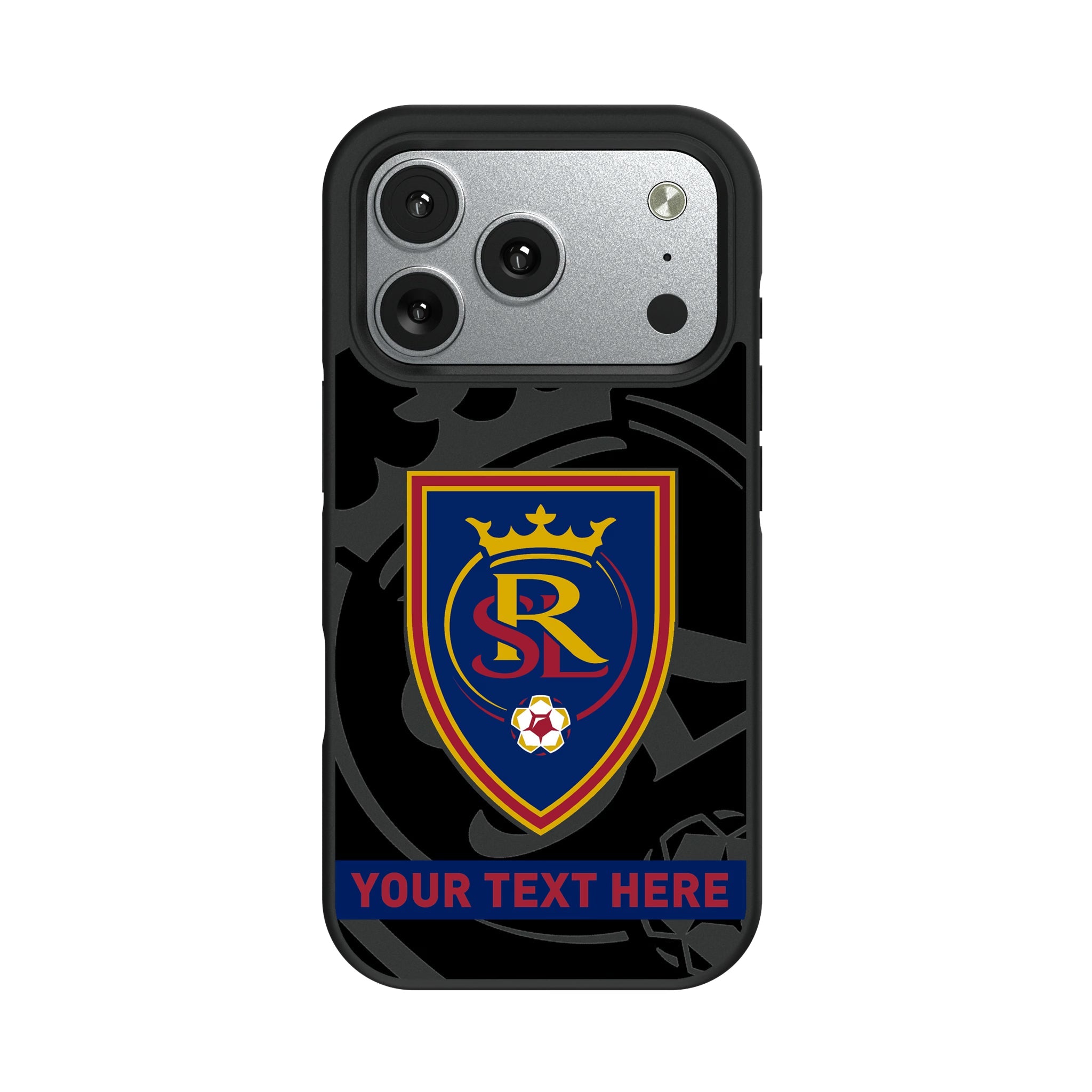 Real Salt Lake Personalized Tilt Bump Phone Case for Apple iPhone 9