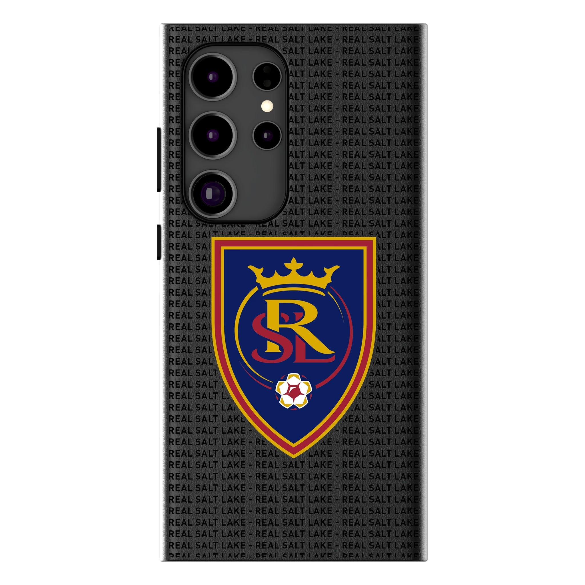 Real Salt Lake Text Backdrop MagSafe Compatible Phone Case for Samsung Galaxy 12