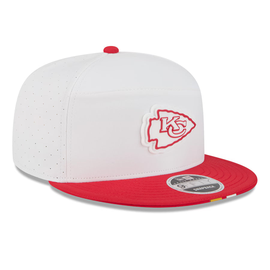 Kansas City Chiefs - 9Fifty 2025 Training Split Panel Snapback Hat, New Era 3