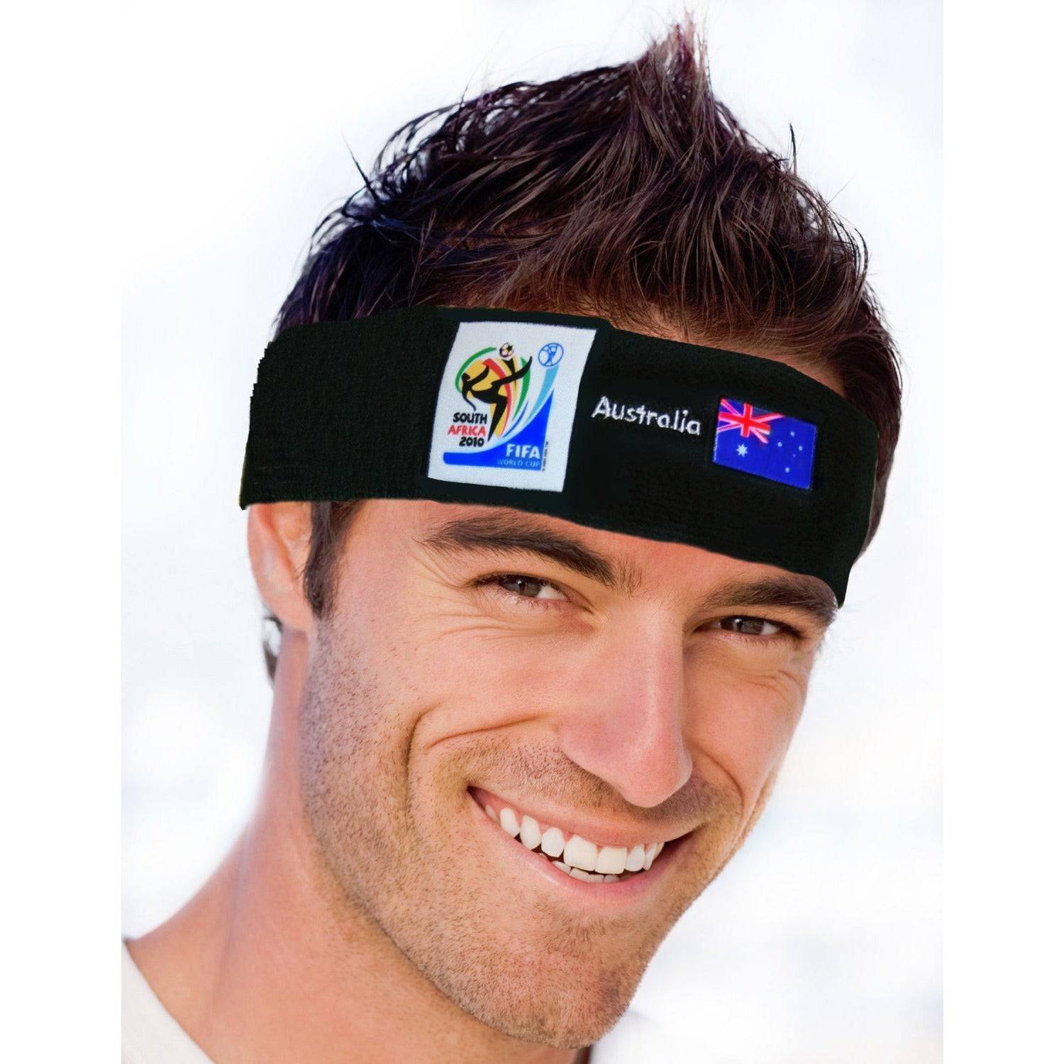 Collectible Vintage Retro Headband - Soccer World Cup Official FIFA 5