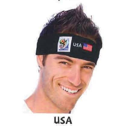 Collectible Vintage Retro Headband - Soccer World Cup Official FIFA 34