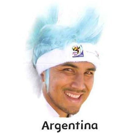 Collectible Vintage Retro Official Soccer Mohawk Wig hat 13