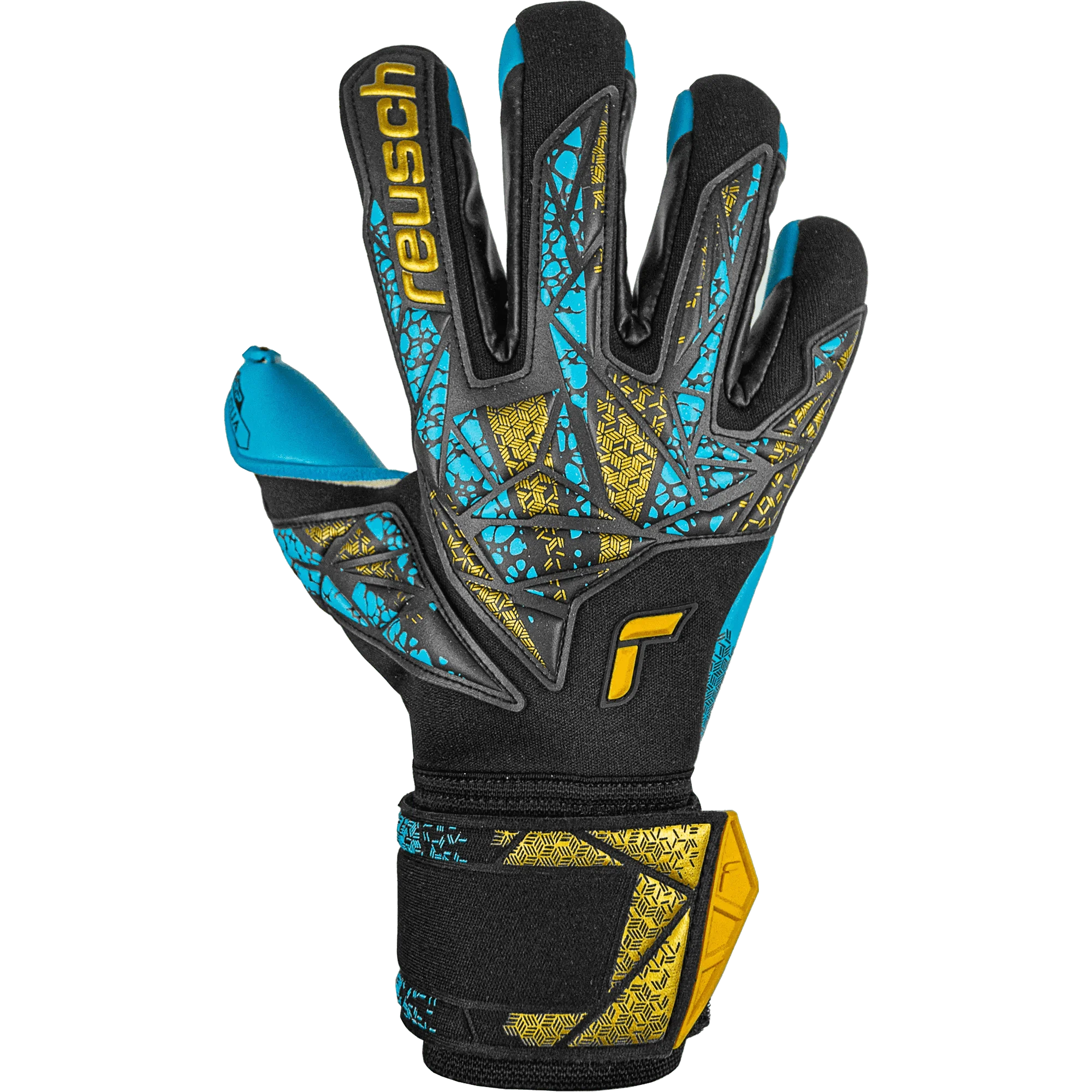 Reusch Attrakt Aqua Finger Support Goalkeeper Gloves 2