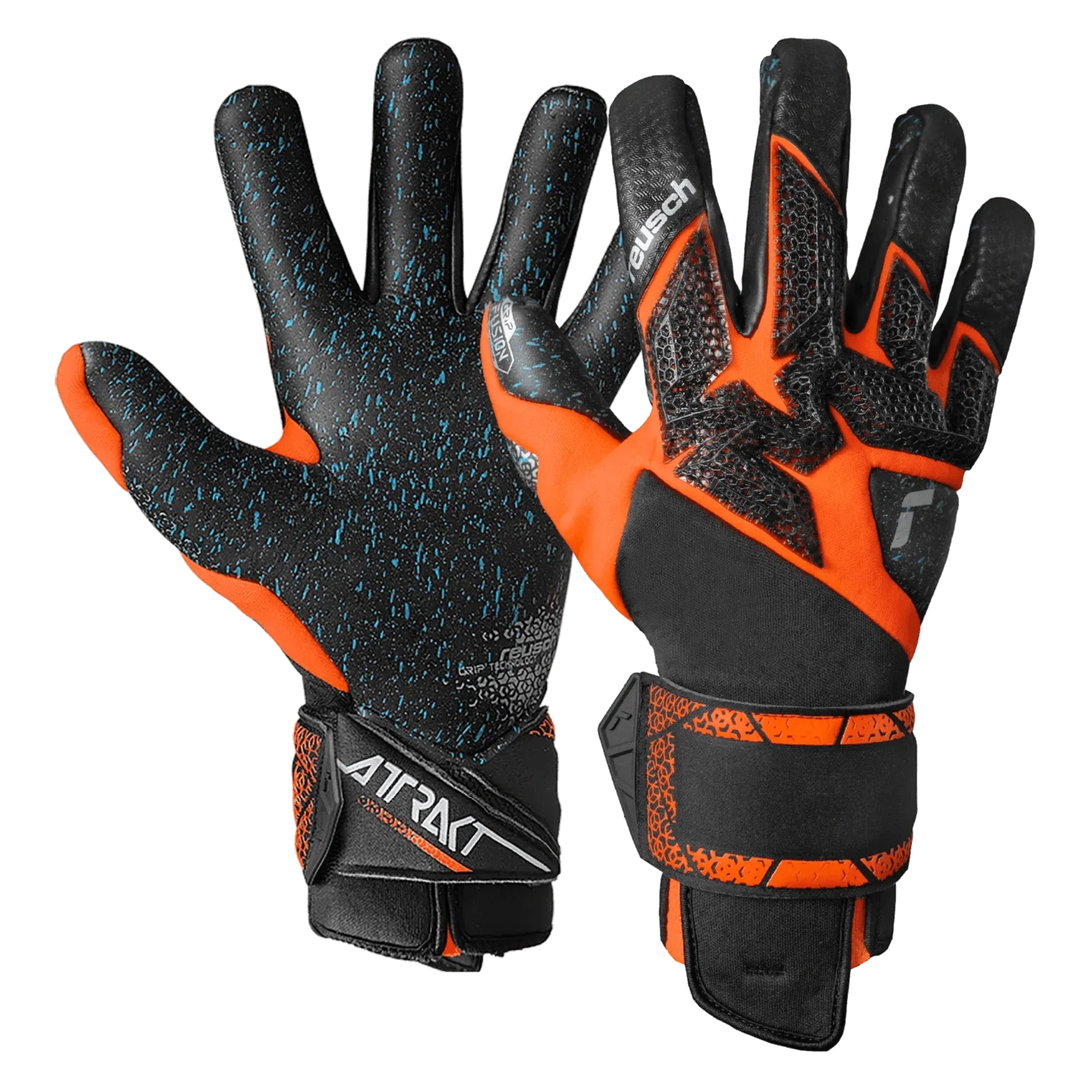 Reusch Attrakt Fusion Carbon 3D Goalkeeper Gloves 1