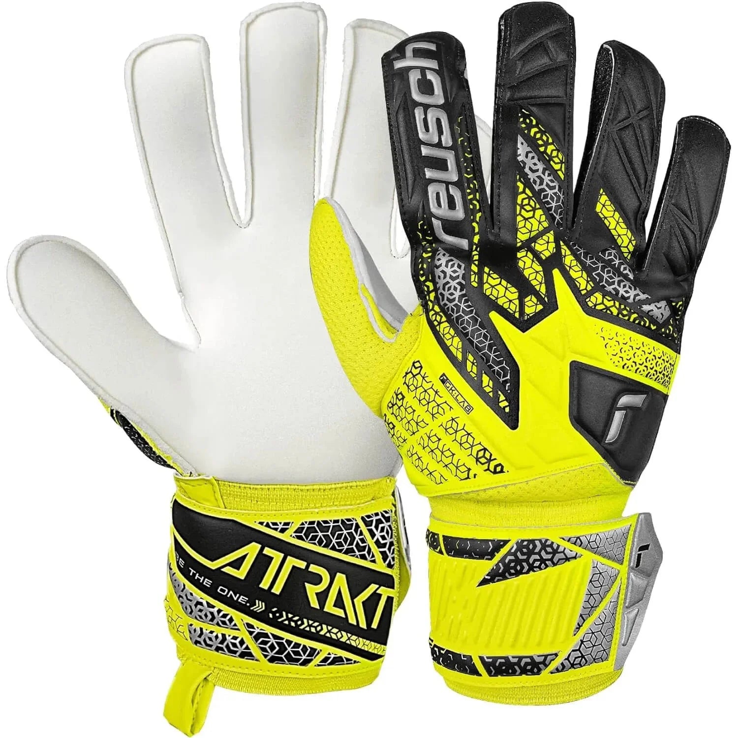 Reusch Attrakt Solid Finger Support Goalkeeper Gloves 1
