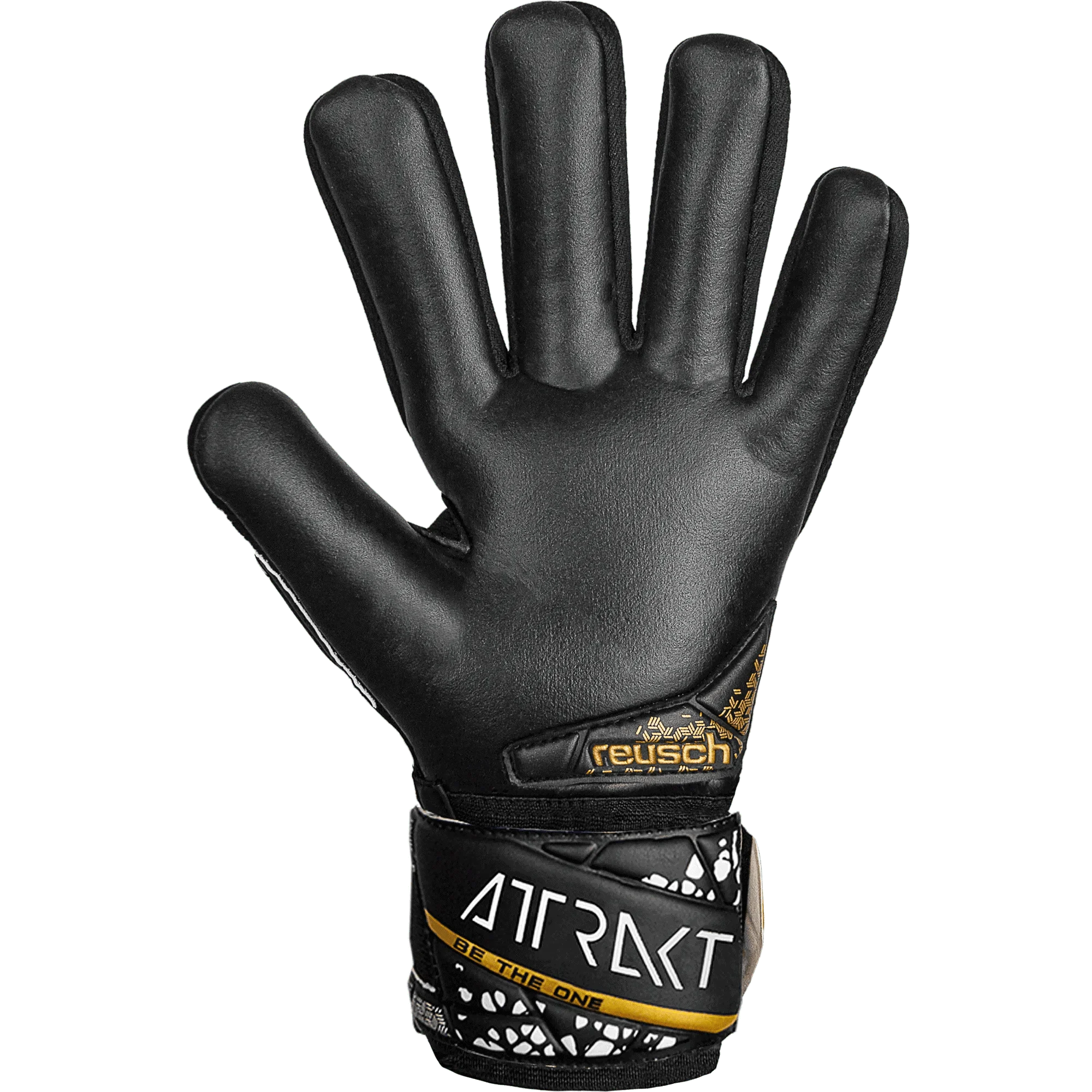 Reusch JR Attrakt Silver NC FS Goalkeeper Gloves 4