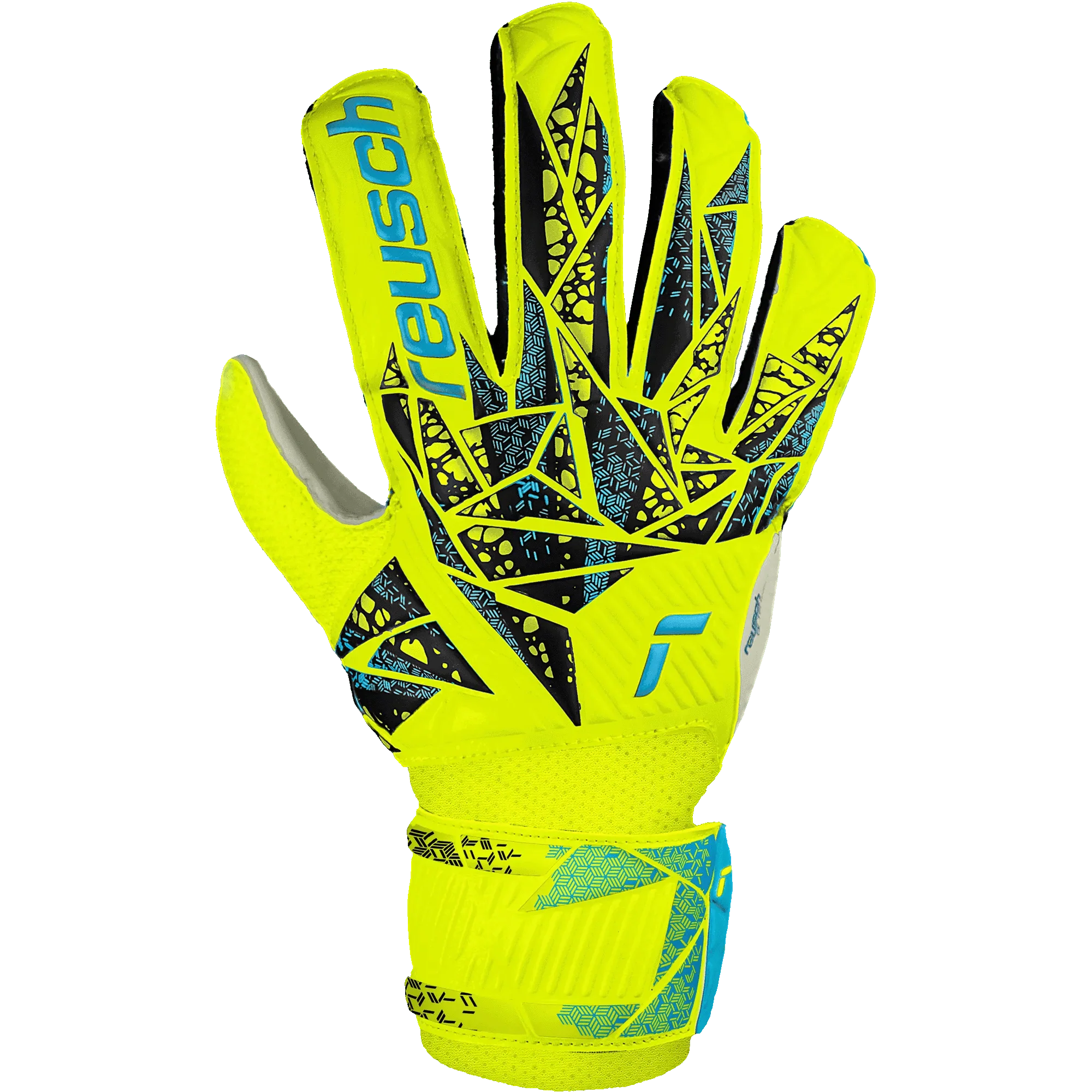 Reusch JR Attrakt Solid Goalkeeper Gloves 2