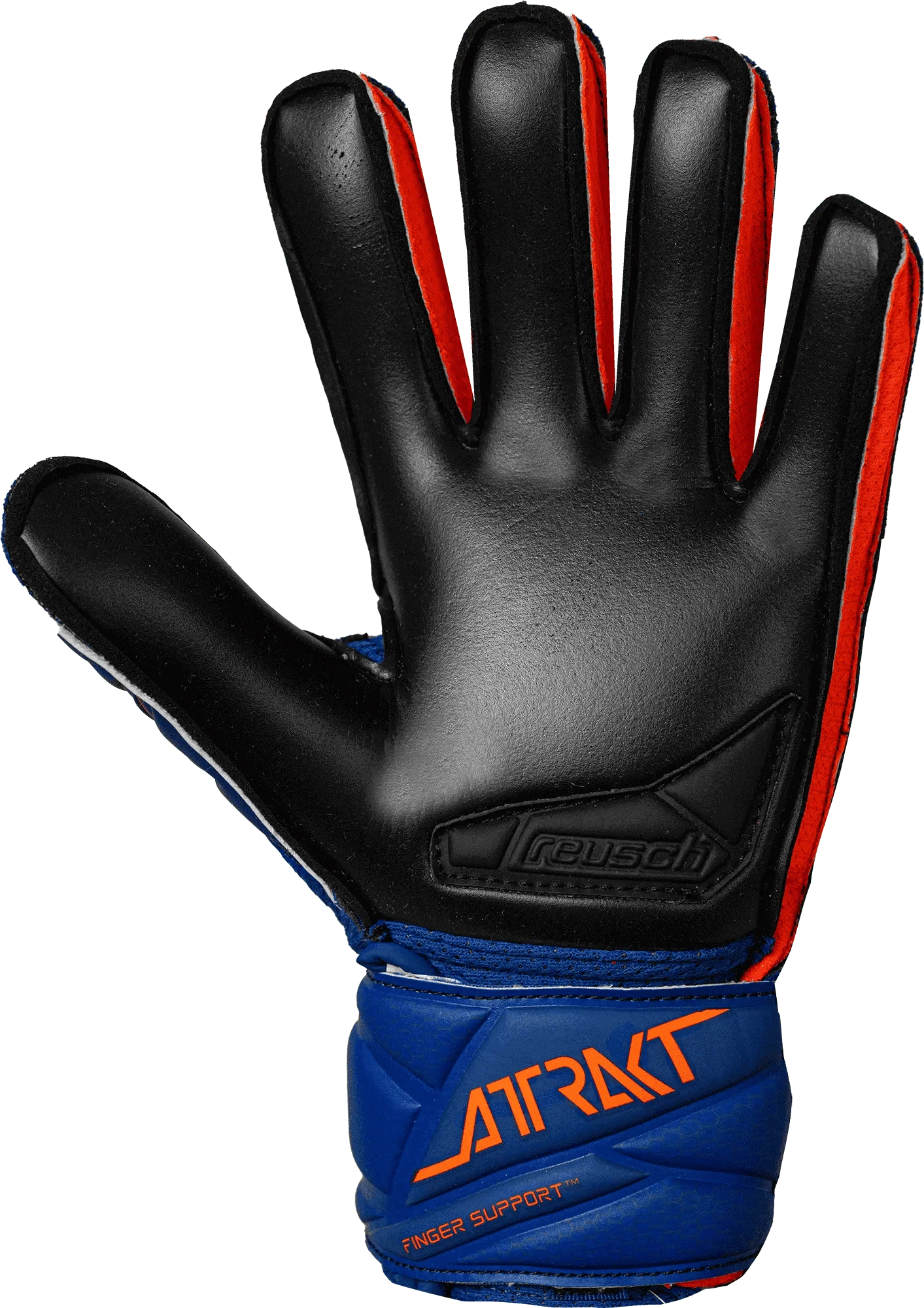 Reusch Junior Attrakt Infinity Finger Support Goalkeeper Gloves 4