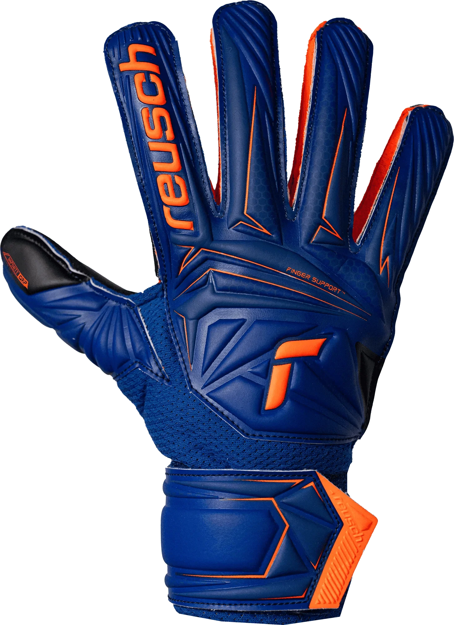 Reusch Junior Attrakt Infinity Finger Support Goalkeeper Gloves 2