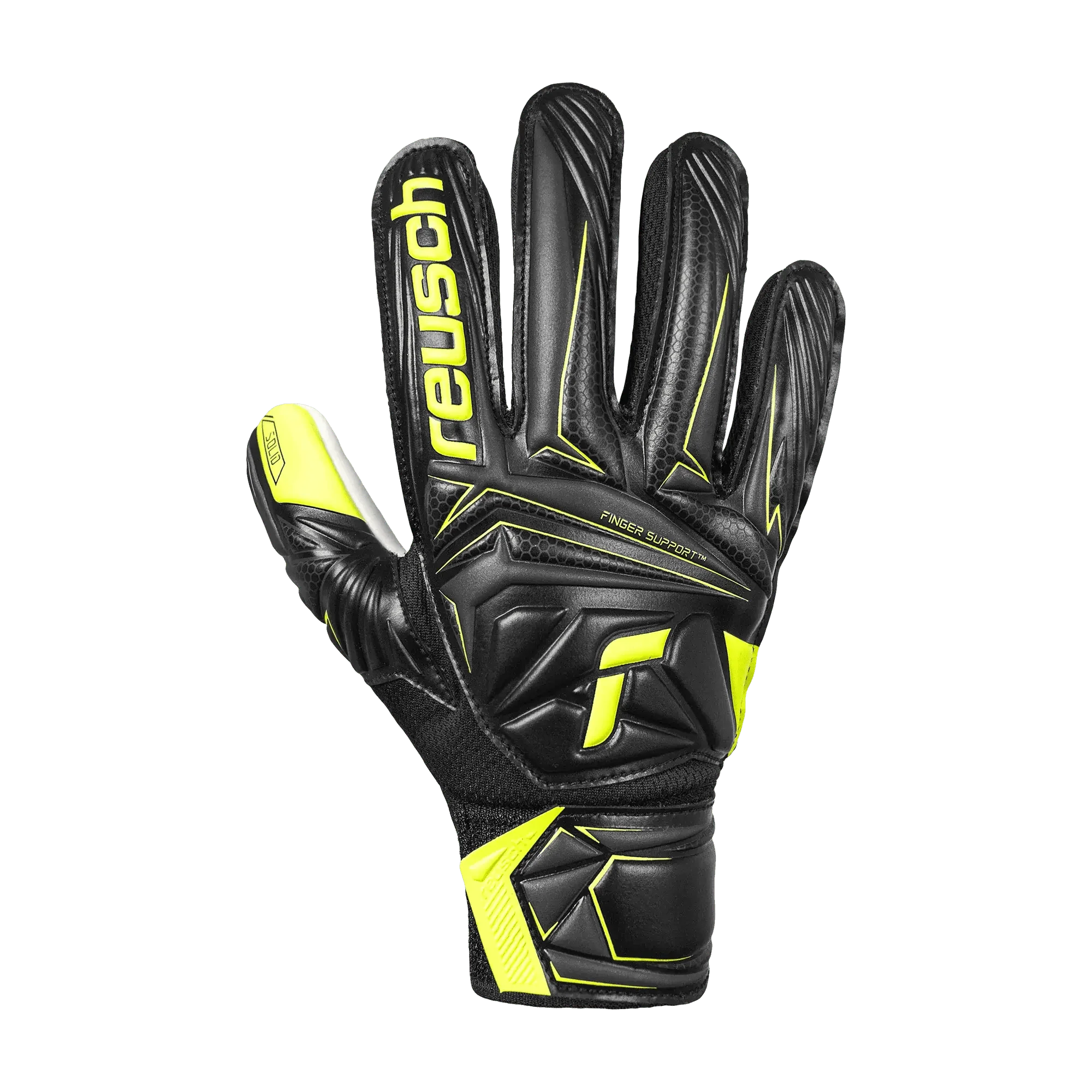Reusch Junior Attrakt Starter Solid Finger Support Goalkeeper Gloves 2