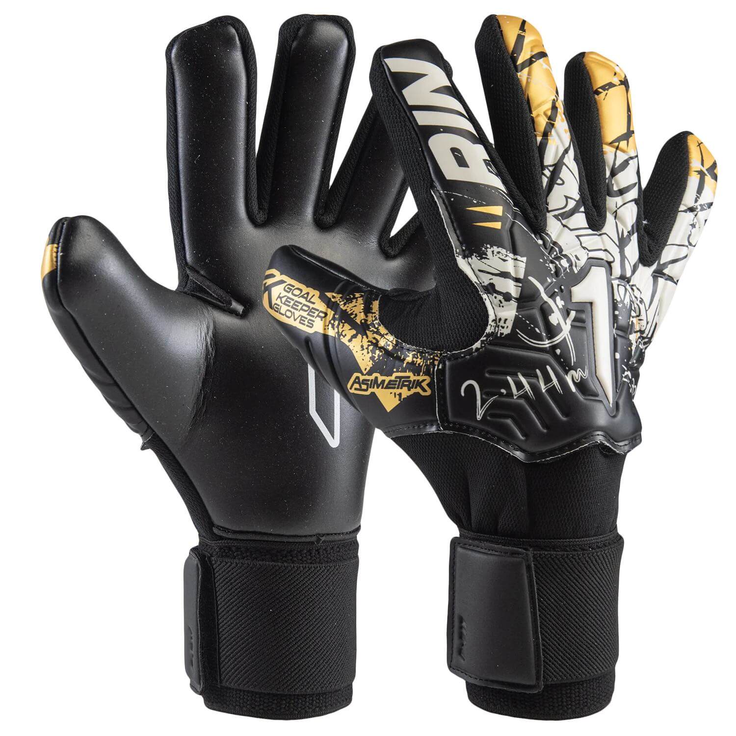 Rinat Asimetrik Training Spines Finger Protection Goalkeeper Gloves 1