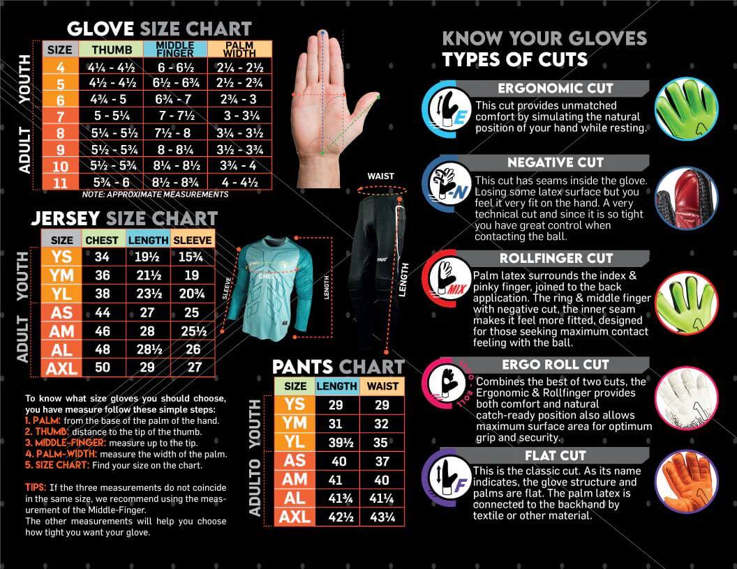 Rinat Youth Asimetrik Training Spines Finger Protection Goalkeeper Glove 3