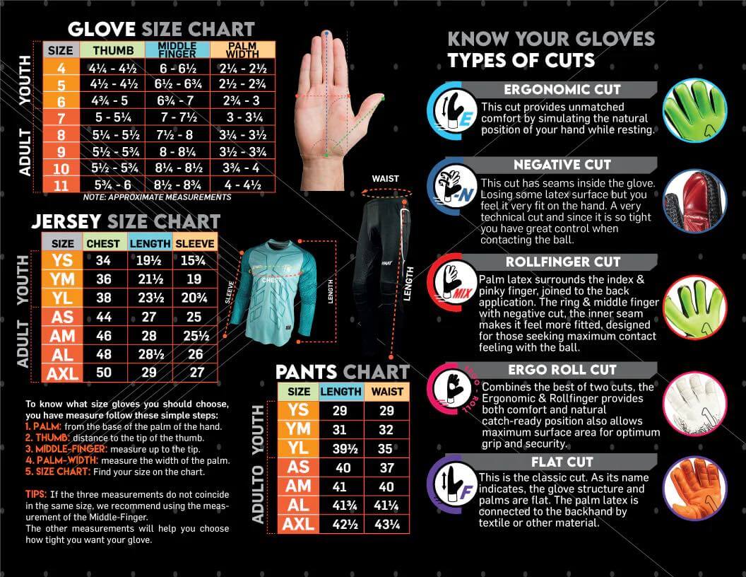 Rinat Youth Asimetrik Training Spines Finger Protection Goalkeeper Gloves 3