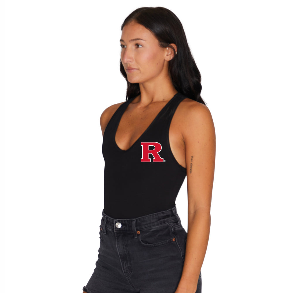 Rutgers Black Bodysuit | lojobands