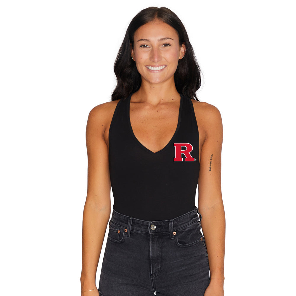 Rutgers Black Bodysuit | lojobands