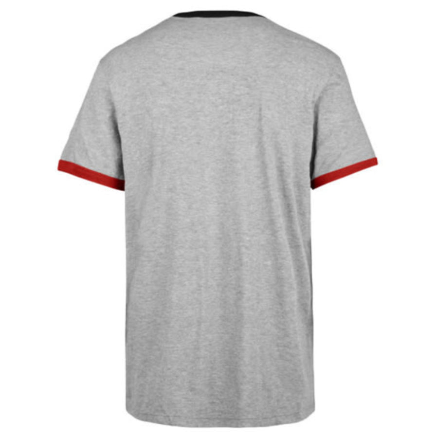 Georgia Bulldogs - JR Arch Dalton Ringer Slate Grey Men's Tee 2