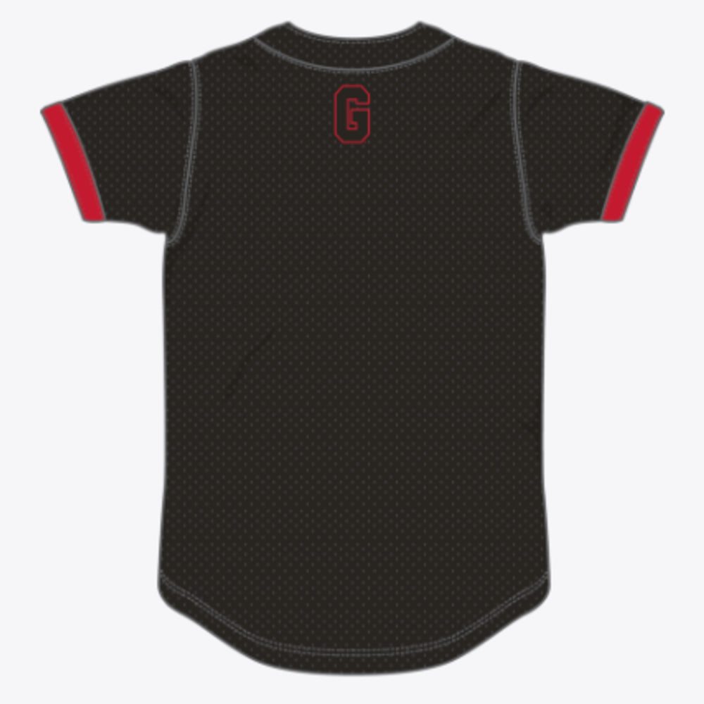 Georgia Bulldogs - NCAA Mesh Button From Top Jersey 2
