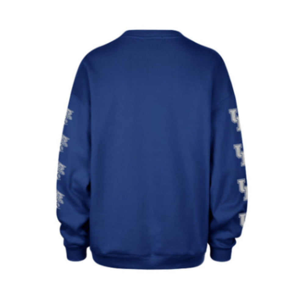 Kentucky Wildcats - NCAA Go Big Oversize Crew Women's Long Sleeve, '47 Brand 2